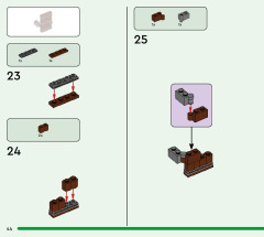 LEGO 21261 instructions page 44 – build guide