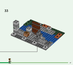 LEGO 21261 instructions page 47 – build guide