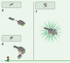 LEGO 21261 instructions page 6 – build guide