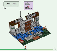LEGO 21261 instructions page 61 – build guide