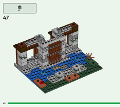 LEGO 21261 instructions page 62 – build guide