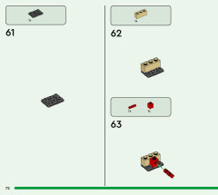 LEGO 21261 instructions page 72 – build guide