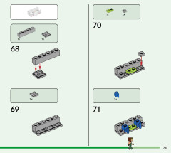 LEGO 21261 instructions page 75 – build guide