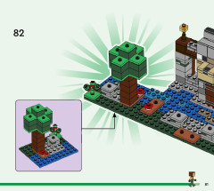 LEGO 21261 instructions page 81 – build guide