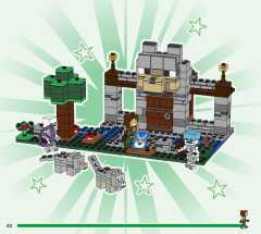 LEGO 21261 instructions page 82 – build guide