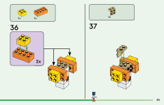 LEGO 21262 instructions page 35 – build guide