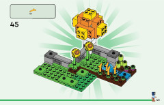 LEGO 21262 instructions page 43 – build guide