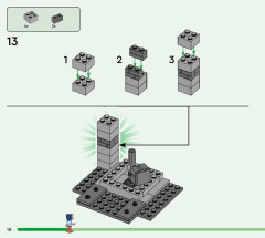 LEGO 21262 instructions page 10 – build guide