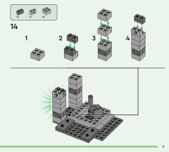 LEGO 21262 instructions page 11 – build guide