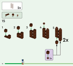 LEGO 21262 instructions page 12 – build guide