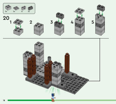 LEGO 21262 instructions page 18 – build guide