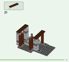 LEGO 21262 instructions page 19 – build guide
