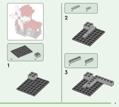 LEGO 21262 instructions page 3 – build guide