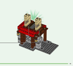 LEGO 21262 instructions page 33 – build guide