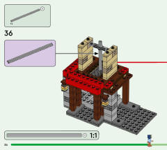 LEGO 21262 instructions page 36 – build guide