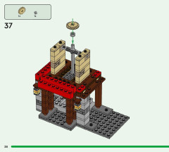 LEGO 21262 instructions page 38 – build guide