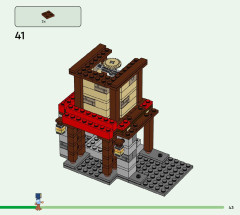 LEGO 21262 instructions page 43 – build guide