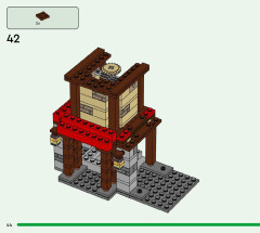 LEGO 21262 instructions page 44 – build guide