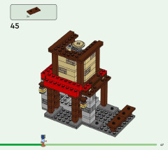 LEGO 21262 instructions page 47 – build guide