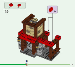 LEGO 21262 instructions page 51 – build guide