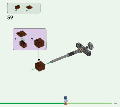 LEGO 21262 instructions page 59 – build guide