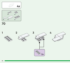 LEGO 21262 instructions page 72 – build guide