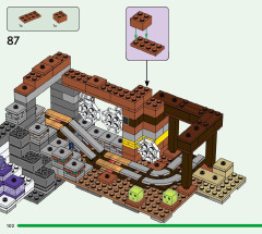 LEGO 21263 instructions page 102 – build guide
