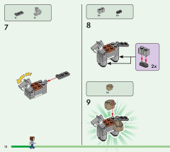 LEGO 21263 instructions page 12 – build guide