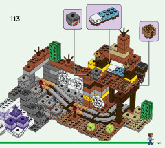 LEGO 21263 instructions page 121 – build guide