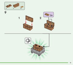 LEGO 21263 instructions page 15 – build guide