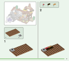 LEGO 21263 instructions page 17 – build guide