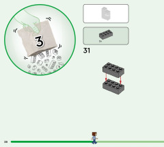 LEGO 21263 instructions page 38 – build guide