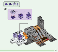 LEGO 21263 instructions page 53 – build guide