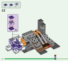 LEGO 21263 instructions page 54 – build guide