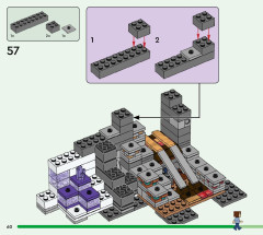 LEGO 21263 instructions page 60 – build guide