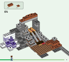 LEGO 21263 instructions page 71 – build guide