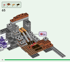 LEGO 21263 instructions page 72 – build guide
