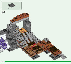 LEGO 21263 instructions page 74 – build guide