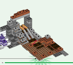 LEGO 21263 instructions page 76 – build guide