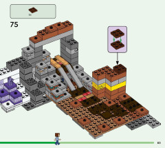 LEGO 21263 instructions page 83 – build guide