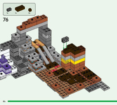 LEGO 21263 instructions page 84 – build guide