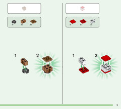 LEGO 21263 instructions page 9 – build guide