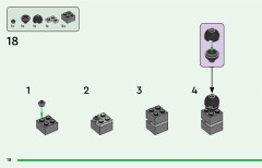 LEGO 21264 instructions page 18 – build guide