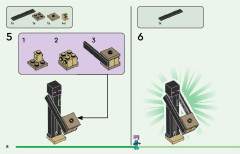 LEGO 21264 instructions page 8 – build guide