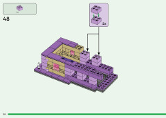 LEGO 21264 instructions page 58 – build guide