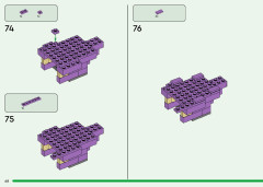 LEGO 21264 instructions page 68 – build guide