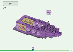 LEGO 21264 instructions page 71 – build guide