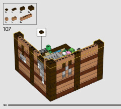 LEGO 21265 instructions page 100 – build guide