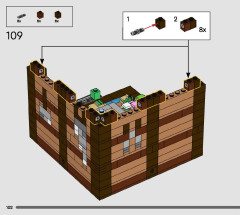 LEGO 21265 instructions page 102 – build guide