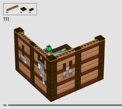 LEGO 21265 instructions page 104 – build guide